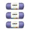 Caron Simply Soft Lavender Blue Yarn - 3 Pack of 170g/6oz - Acrylic - 4 Medium (Worsted) - 315 Yards - Knitting/Crochet